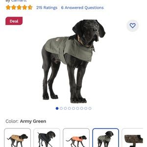 Carhartt Dog Chore Coat Medium